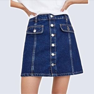 Denim&co mini skirt